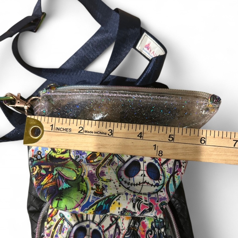 Nightmare Before Christmas crossbody bag with matching pouch Set - Picture 14 of 14